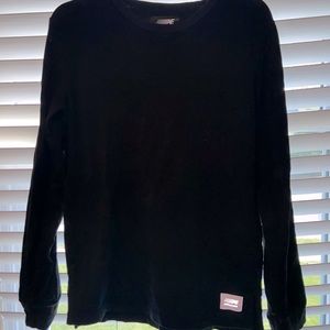 Black Long-Sleeved American Eagle (Flex) Top
